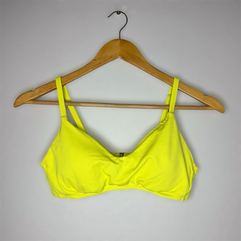 Shade & Shore Yellow Swim Top